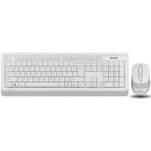 A4 TECH FG1010 BEYAZ Q MM 2.4G KABLOSUZ KLAVYE MOUSE SET
